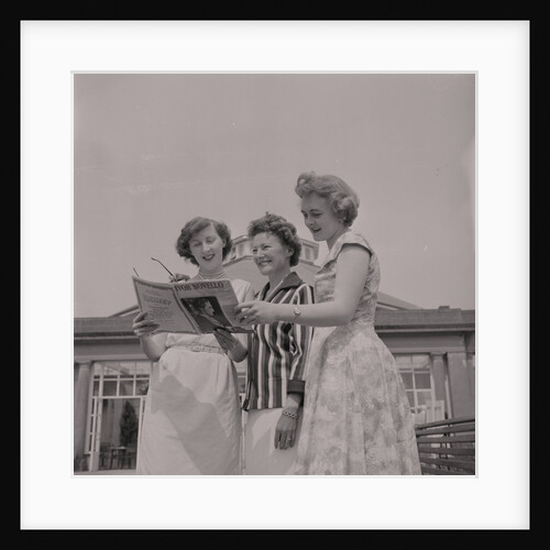 Miss Greeba (Mona Hudson), June Teare and Ivy Benson by Manx Press Pictures