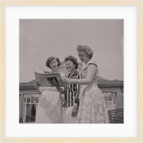 Miss Greeba (Mona Hudson), June Teare and Ivy Benson by Manx Press Pictures