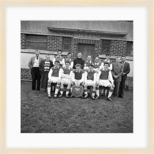 Pulrose men's football team by Manx Press Pictures