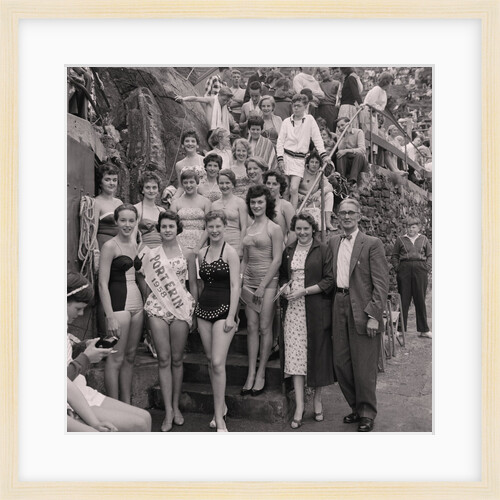 Port Erin Bathing Beauties by Manx Press Pictures