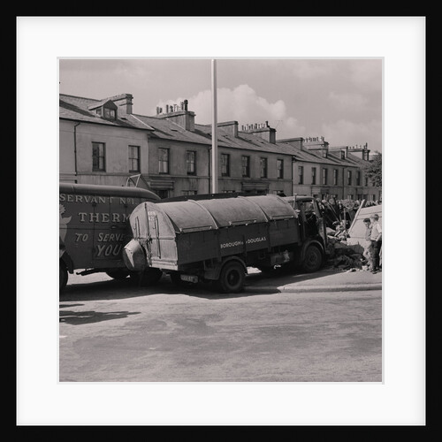 Dustcart road accident, Circular Road, Douglas by Manx Press Pictures