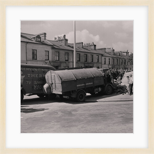 Dustcart road accident, Circular Road, Douglas by Manx Press Pictures