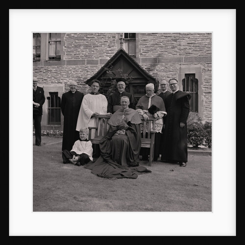 Archbishop Heenan, St Mary's Roman Catholic church by Manx Press Pictures