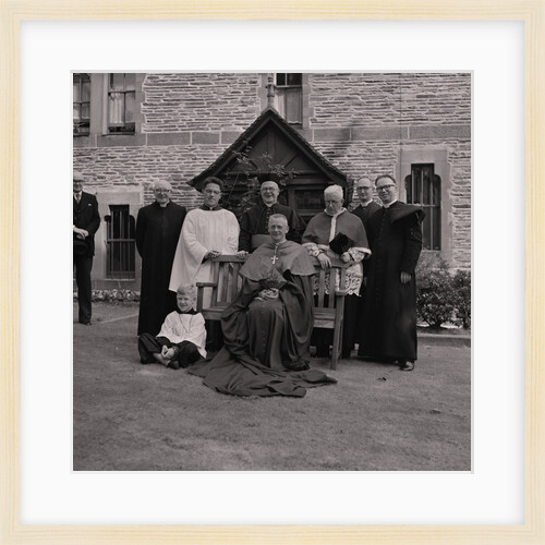 Archbishop Heenan, St Mary's Roman Catholic church by Manx Press Pictures