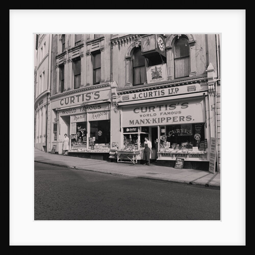 Curtis fish shops, Victoria Street, Douglas by Manx Press Pictures