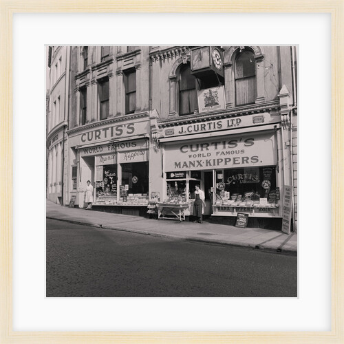 Curtis fish shops, Victoria Street, Douglas by Manx Press Pictures