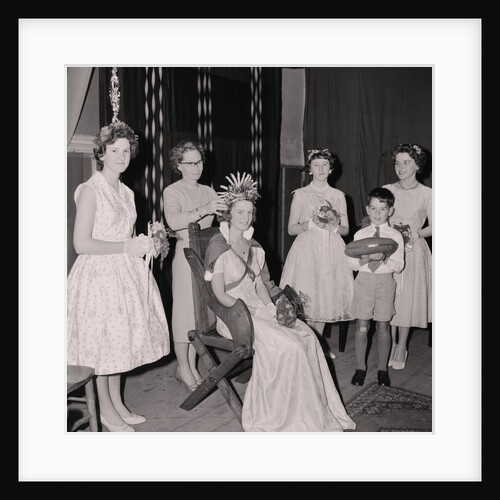 Crowning the Harvest Queen, Peel by Manx Press Pictures