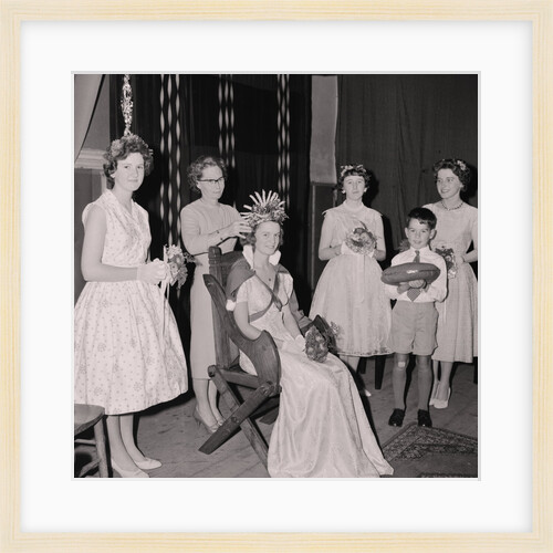 Crowning the Harvest Queen, Peel by Manx Press Pictures