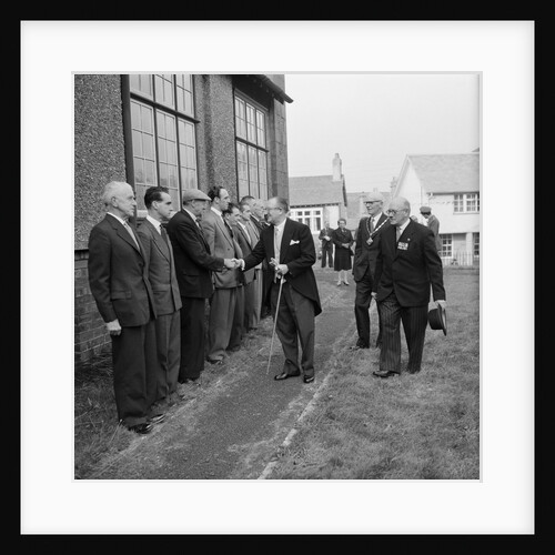 Lieutenant Governor Sir Ronald Herbert Garvey at Peel by Manx Press Pictures