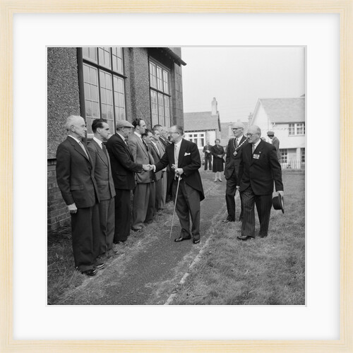 Lieutenant Governor Sir Ronald Herbert Garvey at Peel by Manx Press Pictures