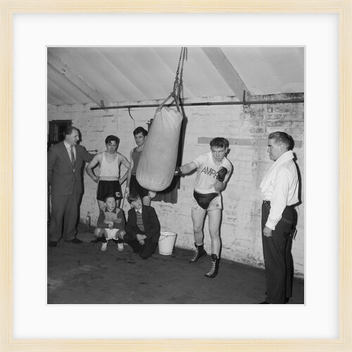 Malloy, boxing welterweight champion by Manx Press Pictures