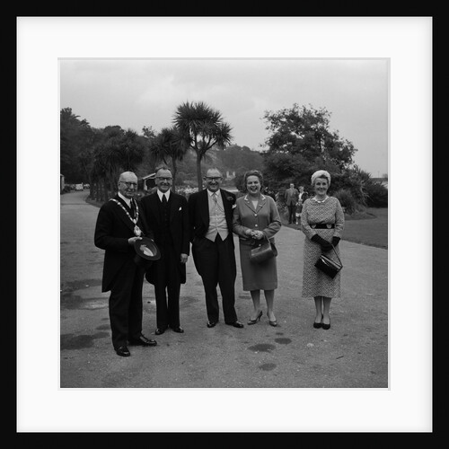 Lieutenant Governor Sir Ronald Herbert Garvey visits Ramsey by Manx Press Pictures