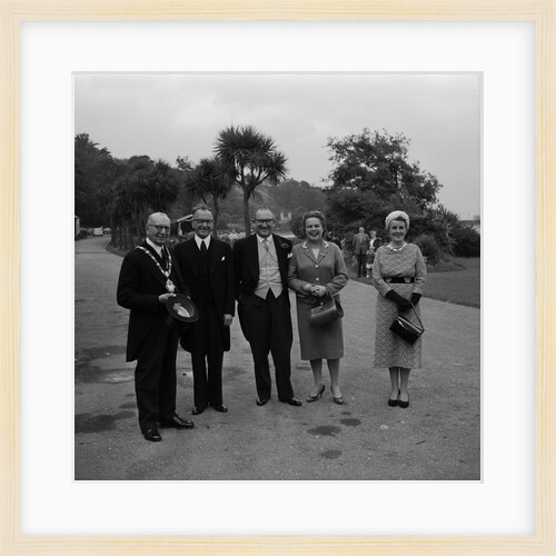 Lieutenant Governor Sir Ronald Herbert Garvey visits Ramsey by Manx Press Pictures