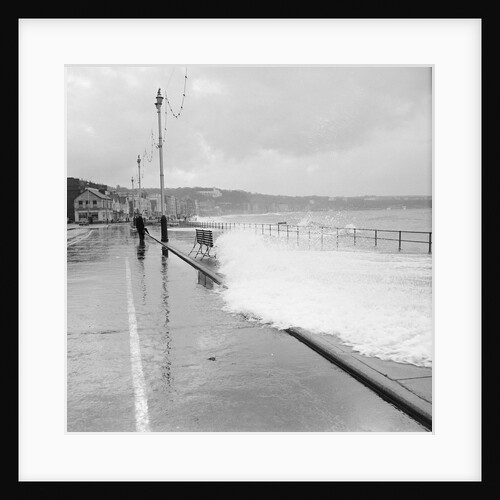 Rough seas, Douglas Promenade by Manx Press Pictures