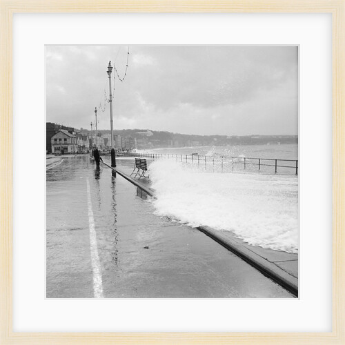 Rough seas, Douglas Promenade by Manx Press Pictures