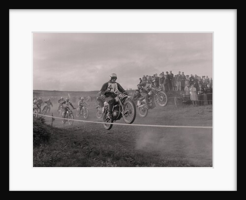 Motorcycle scramble, Douglas Head by Manx Press Pictures