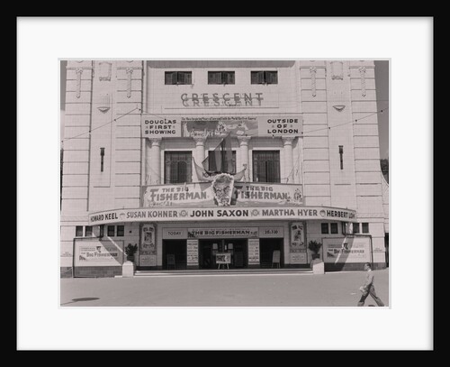 Crescent cinema, 'The Big Fisherman' film by Manx Press Pictures