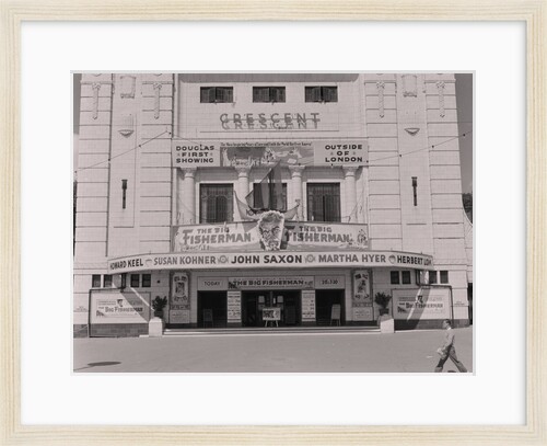 Crescent cinema, 'The Big Fisherman' film by Manx Press Pictures