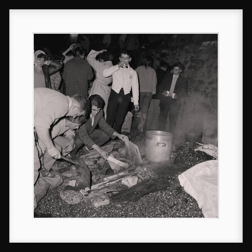 Belle Vue hotel beach barbeque, Port Erin by Manx Press Pictures