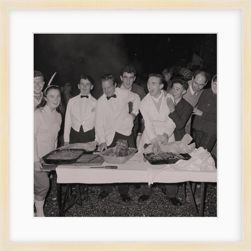 Belle Vue hotel beach barbeque, Port Erin by Manx Press Pictures