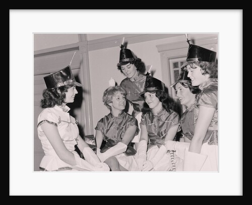 Drum majorettes by Manx Press Pictures