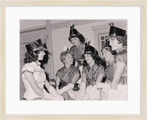 Drum majorettes by Manx Press Pictures