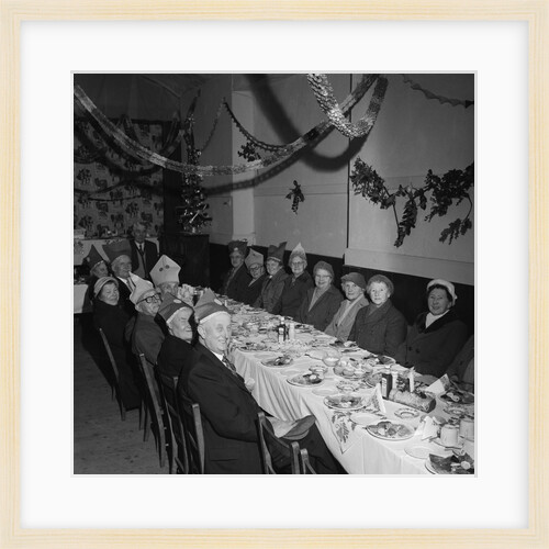 Pensioners Christmas party, Peel by Manx Press Pictures