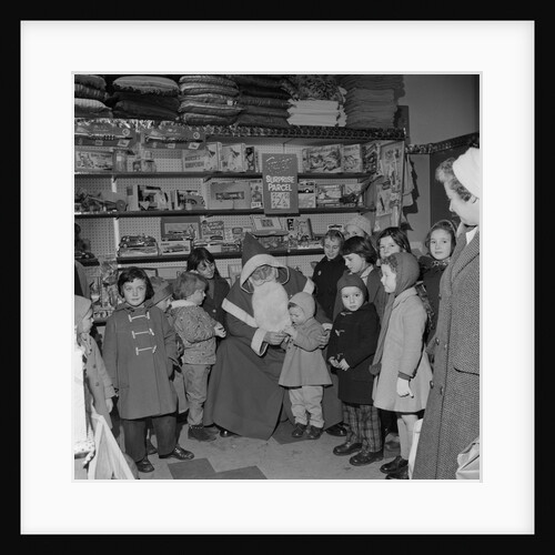 Father Christmas at the Co-Op, Douglas (?) by Manx Press Pictures