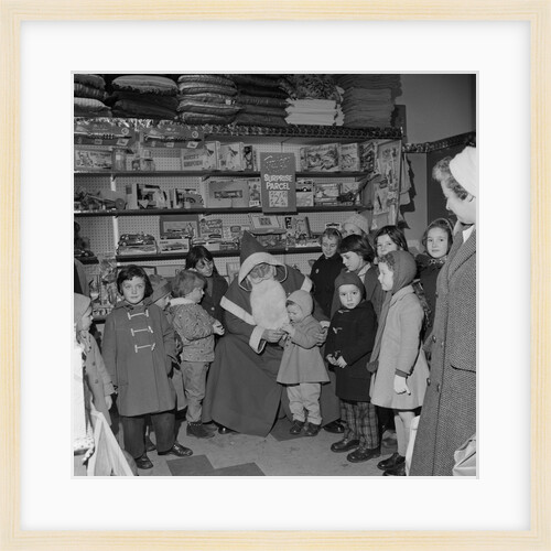 Father Christmas at the Co-Op, Douglas (?) by Manx Press Pictures