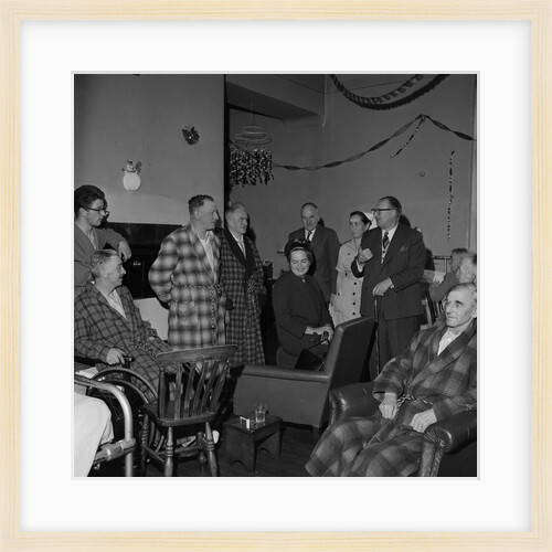 Lieutenant Governor Sir Ronald Herbert Garvey visits Noble's Hospital, Douglas by Manx Press Pictures