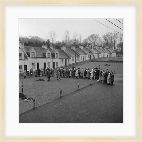 Lieutenant Governor Sir Ronald Herbert Garvey plants trees, Cronkbourne by Manx Press Pictures