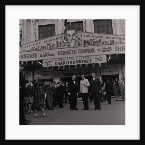 Charles Hawtrey, actor, Crescent cinema by Manx Press Pictures