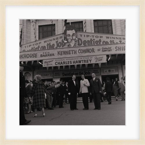 Charles Hawtrey, actor, Crescent cinema by Manx Press Pictures