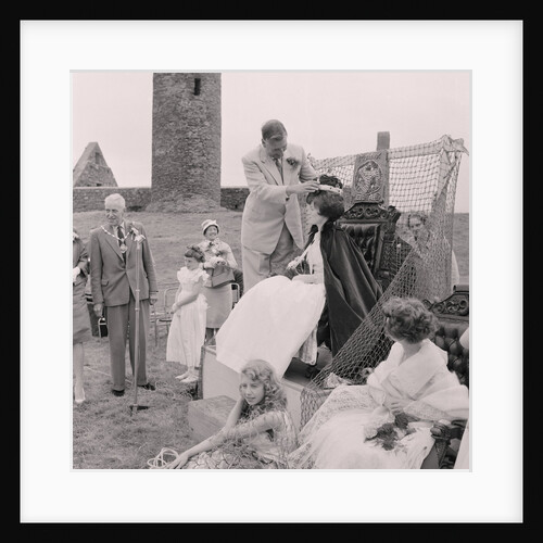 Herring Queen Day, Peel Castle by Manx Press Pictures