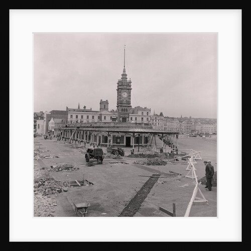 Sea terminal demolition, Douglas Pier by Manx Press Pictures