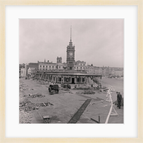 Sea terminal demolition, Douglas Pier by Manx Press Pictures