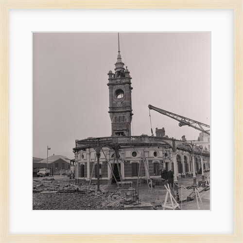 Sea terminal demolition, Douglas Pier by Manx Press Pictures