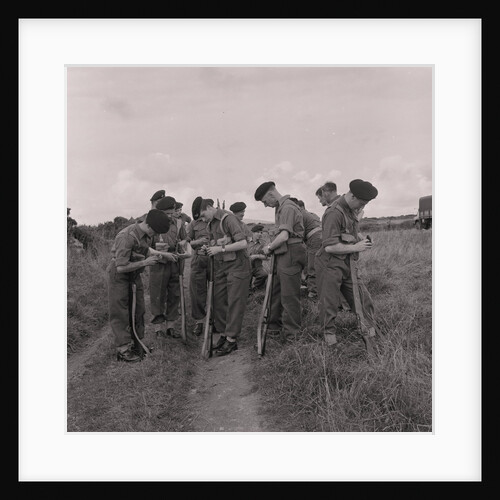 Territorial Army exercises, Balnahow range by Manx Press Pictures