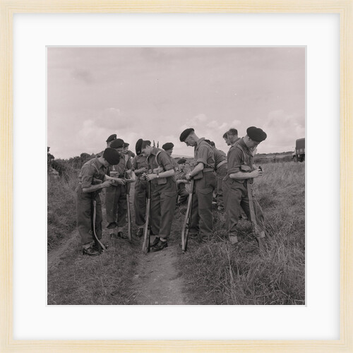 Territorial Army exercises, Balnahow range by Manx Press Pictures