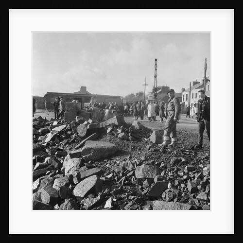 Storm damage, Castletown by Manx Press Pictures