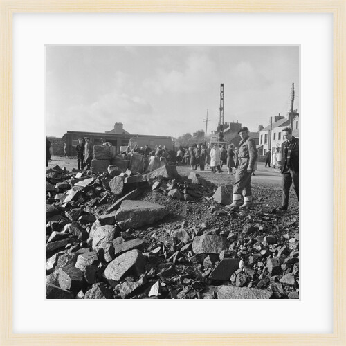 Storm damage, Castletown by Manx Press Pictures