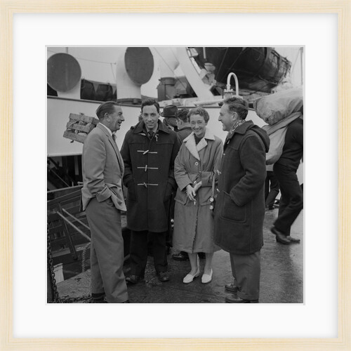 Roger Kelly returning from International Six Day Motorcyle Trial, Douglas by Manx Press Pictures