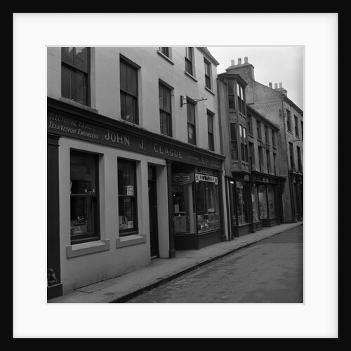 John J.Clague's shop, Castletown by Manx Press Pictures