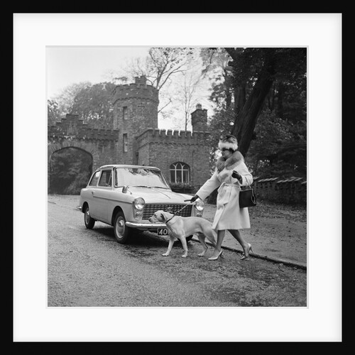 Austin A40 car advertisement by Manx Press Pictures