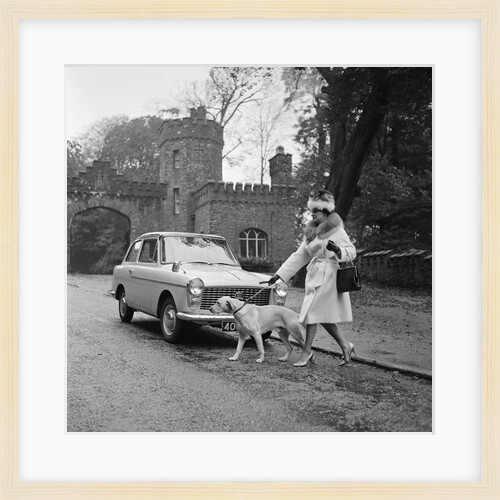 Austin A40 car advertisement by Manx Press Pictures