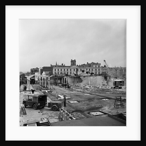 Demolition of Sea Terminal, Douglas by Manx Press Pictures