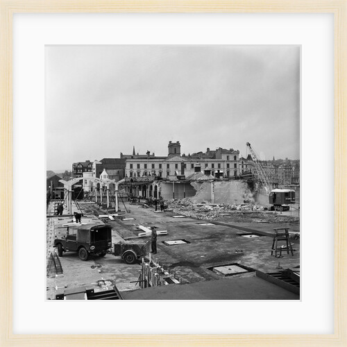 Demolition of Sea Terminal, Douglas by Manx Press Pictures