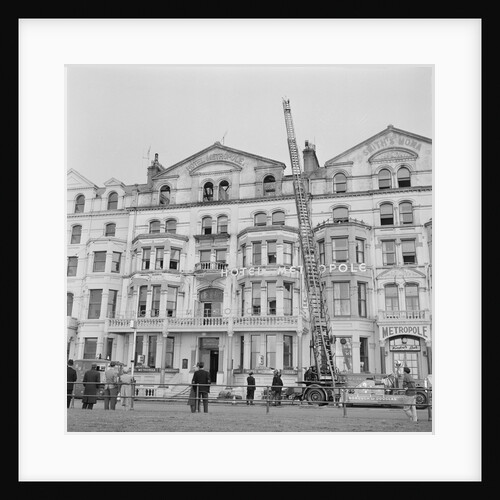 Fire at Metropole Hotel, Douglas by Manx Press Pictures
