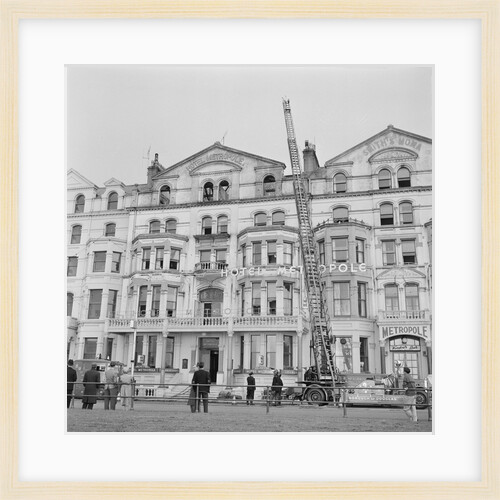 Fire at Metropole Hotel, Douglas by Manx Press Pictures