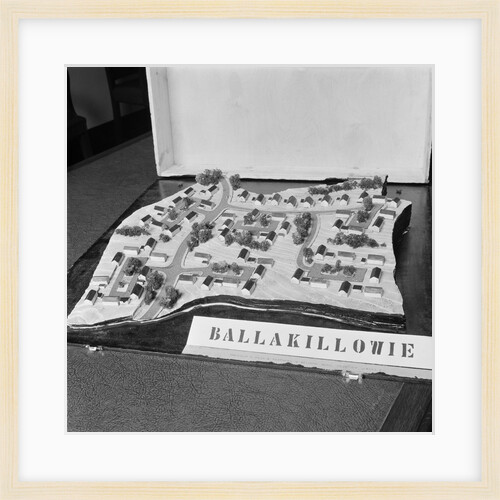 Ballakillowie housing model for the Isle of Man Tourist Board by Manx Press Pictures